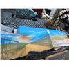Image 1 : 6-Print On Canvas Beach Scene - 6 X $