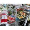 Image 2 : Shelf Lot of Holiday Décor w/Cookies For Santa Plate