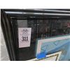 Image 2 : Framed 11/36 Artist Manuel Younec "Pool Hall" Print - 43" x 32"