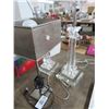 Image 2 : Art Glass And Metal Table Lamp (3)