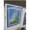 Image 1 : Framed 27/300 Wizard Of Oz Print Artist ? - 27" x 32"