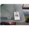 Image 2 : Opaque And Black 3 Shelf Bookcase
