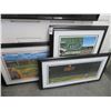 Image 1 : 3-Numbered Artist WB Duborn Baseball Print - Approx. 45" x 30" - 3 X $