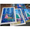 Image 1 : 4-Framed Or Unframed Numbered Oil On Tin Wizard Of Oz by Melanie Taylor Kent