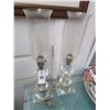 Image 1 : Pair of Art Glass - Glass Shade Table Lamps