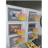 Image 1 : 6-Framed 67/100 Looney Tunes Character Artist ? Jome - 18" x 16" - 6 X $