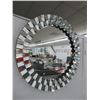 Image 1 : Round Mirrored Framed Decorator Mirror - 44" - No Shipping
