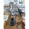 Image 1 : Resin Figural Décor, Urn And Sun Candlestand