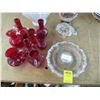Image 2 : Art Glass Figurines, Ash Tray And Miniature Pitchers
