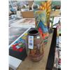 Image 1 : Painted Urn And Banana Tree Décor