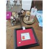 Image 1 : Framed Mickey Mouse Stamp And Disney Décor