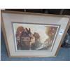 Image 1 : Framed River House Print - 30" x 26"