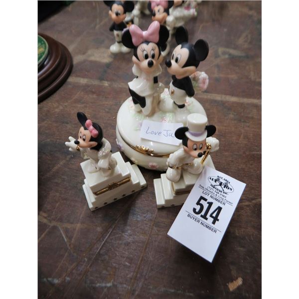 Lenox Disney Figurines (3)