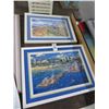 Image 1 : Framed Signed & Numbered Print Venice Beach, Atlantic City Pier - 20" x 14" &