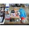 Image 1 : 3-Lot of Bombay Clock, Disney And Military Coins, Coasters & Wine Keys