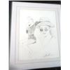 Image 2 : 2-Framed Signed Drawings by Gene Francisco - 30" x 20" , 24" x 30" - 2 X $