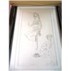 Image 3 : 2-Framed Signed Drawings by Gene Francisco - 30" x 20" , 24" x 30" - 2 X $