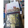 Image 1 : 2-Super Bowl, Guts And Glory Hard Cover Books - 2 X $