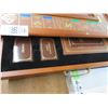 Image 4 : Wood Case Monopoly Game And Book