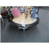 Image 1 : Round Faux Marble Coffee Table