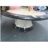 Image 3 : Round Faux Marble Coffee Table