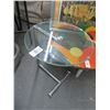 Image 1 : Chrome/Glass Round Side Table
