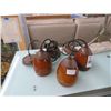 Image 1 : Art Glass Pendant Lights (3)