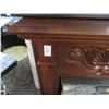 Image 2 : Mahogany Fireplace w/Mantel