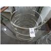 Image 2 : Metal Round Glasstop Side Table