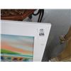 Image 2 : Framed Beach Print (Cracked Frame) - 45" x 26"