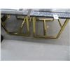Image 2 : Granite Top End Tables (2)