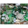 Image 2 : Belleek Bud Vases (3), Leprechaun  Figurines & St. Paddy's Day