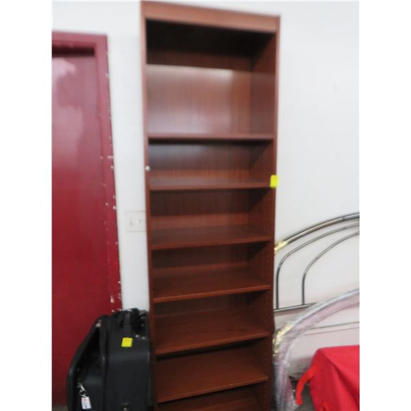 7' Cherry Bookshelf