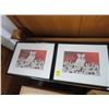 Image 1 : 2-101 Dalmations Print - 21" x 17" - 2 X $