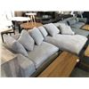 Image 2 : PLUNGE CAPPUCCINO SECTIONAL LOUNGER SOFA 106"W X 67"D