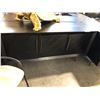 Image 2 : DARK WOOD 3 DOOR SICILY BUFFET 68"W X 20"D X 32.5"H