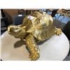 Image 2 : LARGE GOLDEN MOCK TURTLE SCULPTURE CONDITION ISSUES
