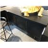 Image 2 : DARK WOOD 3 DOOR SICILY BUFFET 68"W X 20"D X 32.5"H