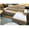 Image 1 : LIGHT GREY ADJUSTABLE SECTIONAL LOUNGER SOFA 99" X 72"
