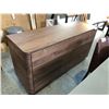 Image 2 : WALNUT 6 DRAWER DRESSER 5'