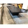 Image 2 : BLACK OAK COFFEE TABLE 55" X 29.5"