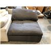Image 2 : DARK GREY LOUNGER CHAIR 44" X 45"