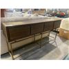 Image 2 : DARK OAK DESIGNER HALLWAY CABINET 71" X 16"