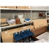 Image 1 : LARGE LOT OF ASSORTED DESIGNER BED FRAME PARTS