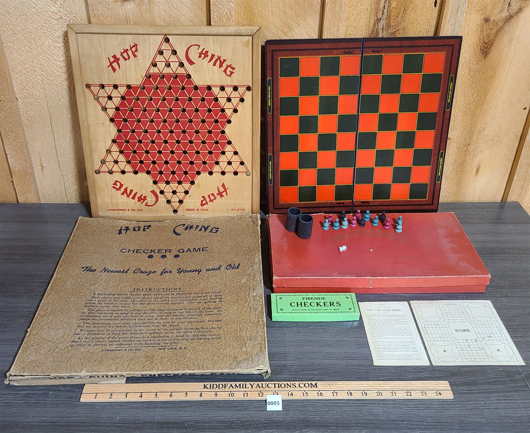 Antique checkers game Clearance