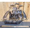 Image 3 : METAL SHIP WALL DECOR - 22 x 29in