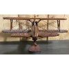 Image 2 : WOODEN PLANE W/ ATTACHED STAND