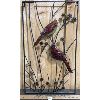 Image 1 : METAL BIRD & FLORAL DECOR