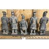 Image 2 : LOT OF 5 - TERRACOTTA WARRIORS - SEE ALL PICS