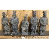 Image 3 : LOT OF 5 - TERRACOTTA WARRIORS - SEE ALL PICS